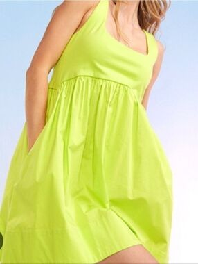 Cynthia Rowley Bree Cotton Tank Dress Size S